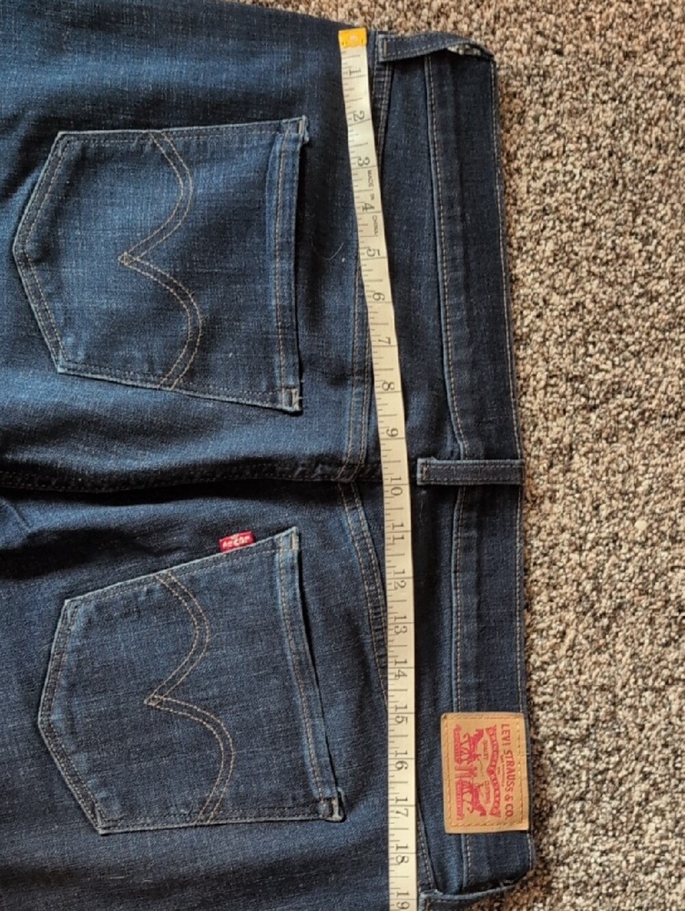 Levis Boitcut Dark Jeans - Picture 5 of 5